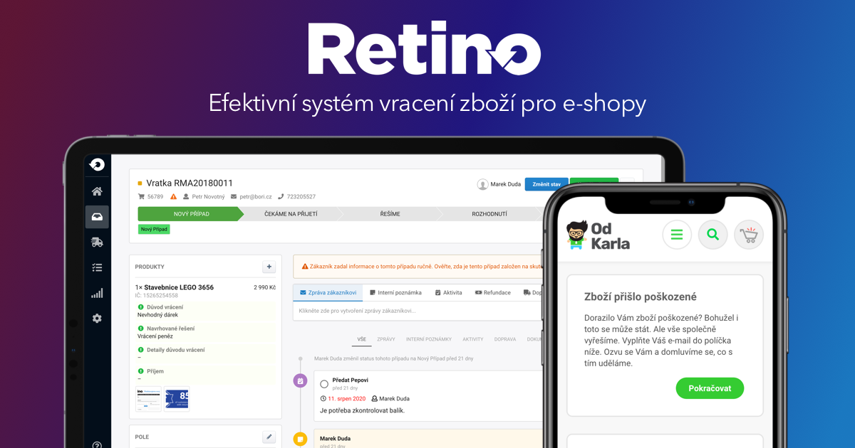 Představujeme bezplatný Retino Portal